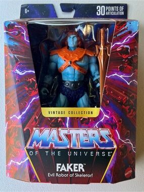 Mattel Masters of the Universe Faker Vintage Collection Figure New Sealed